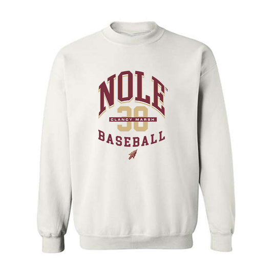 FSU - NCAA Baseball : Clancy Marsh - Classic Fashion Shersey Crewneck Sweatshirt-0
