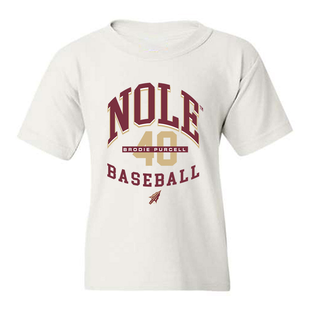 FSU - NCAA Baseball : Brodie Purcell - Classic Fashion Shersey Youth T-Shirt-0