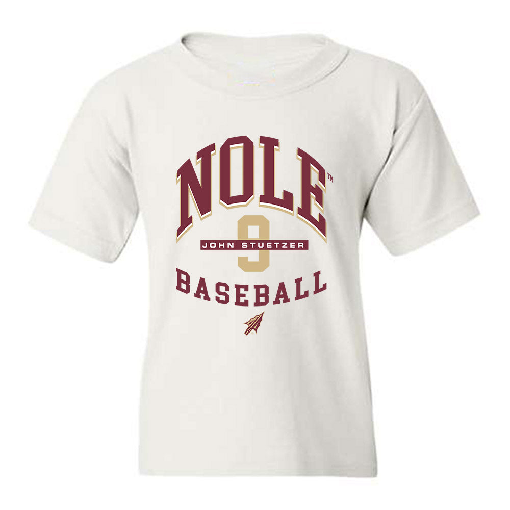 FSU - NCAA Baseball : John Stuetzer - Classic Fashion Shersey Youth T-Shirt-0