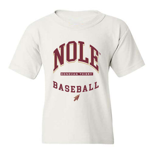 FSU - NCAA Baseball : Donovan Thiery - Classic Fashion Shersey Youth T-Shirt-0
