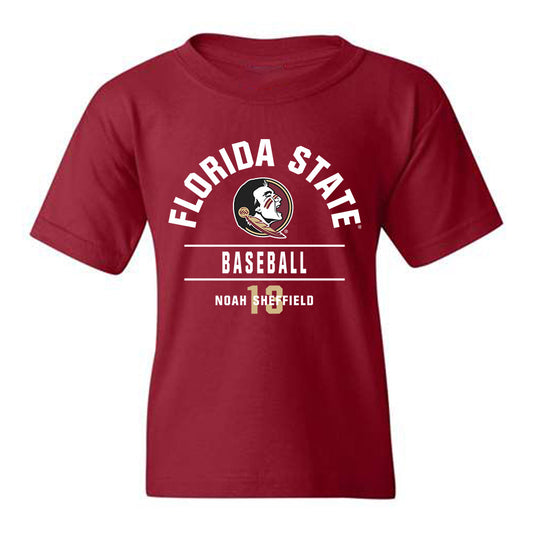 FSU - NCAA Baseball : Noah Sheffield - Classic Fashion Shersey Youth T-Shirt