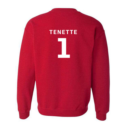 New Mexico - NCAA Men's Basketball : Uriah Tenette - Classic Fashion Shersey Crewneck Sweatshirt-2