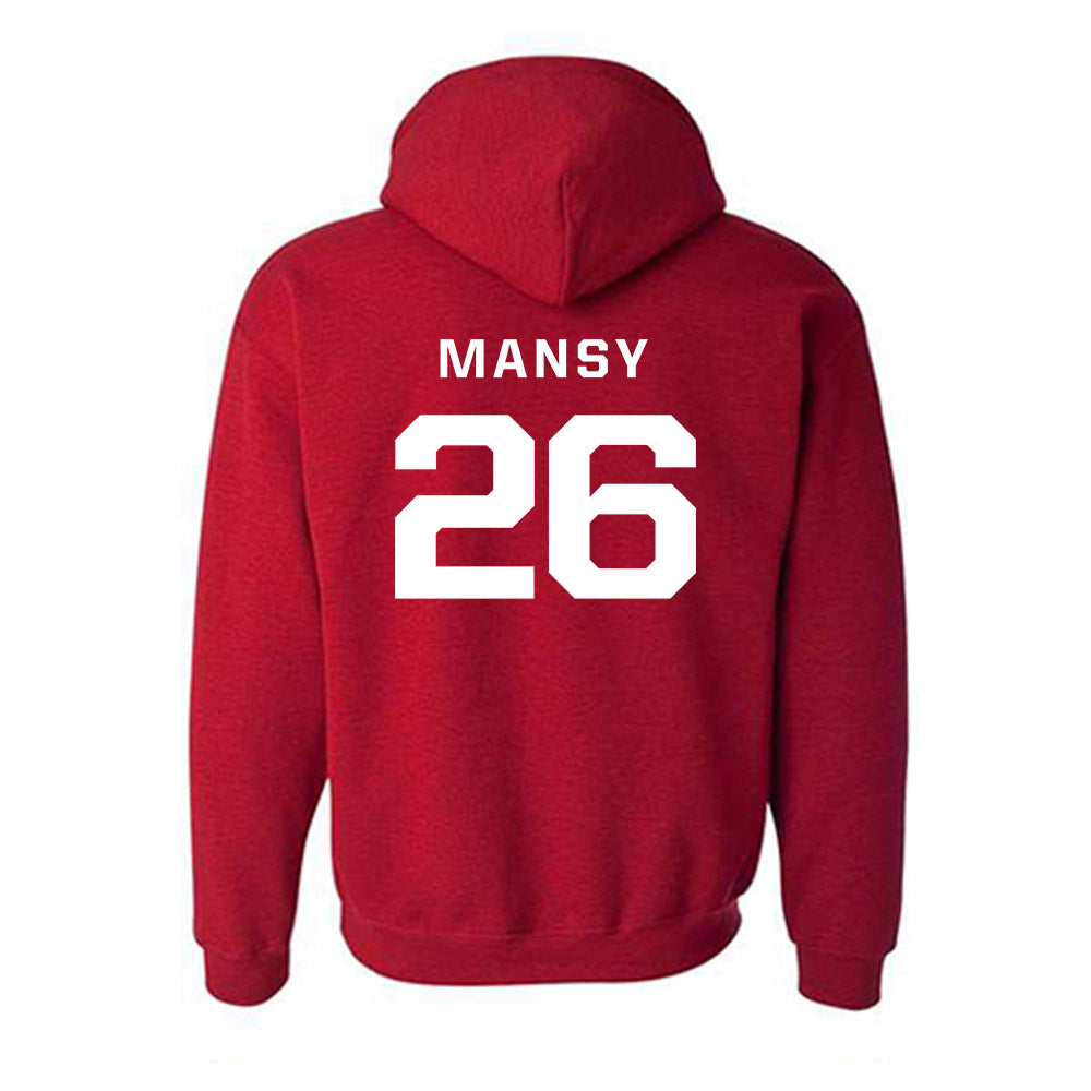 New Mexico - NCAA Baseball : Luke Mansy - Classic Fashion Shersey Hooded Sweatshirt-1