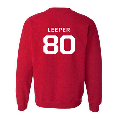 New Mexico - NCAA Football : Max Leeper - Classic Fashion Shersey Crewneck Sweatshirt-2