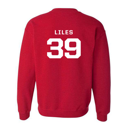 New Mexico - NCAA Football : Jaron Liles - Classic Fashion Shersey Crewneck Sweatshirt-2