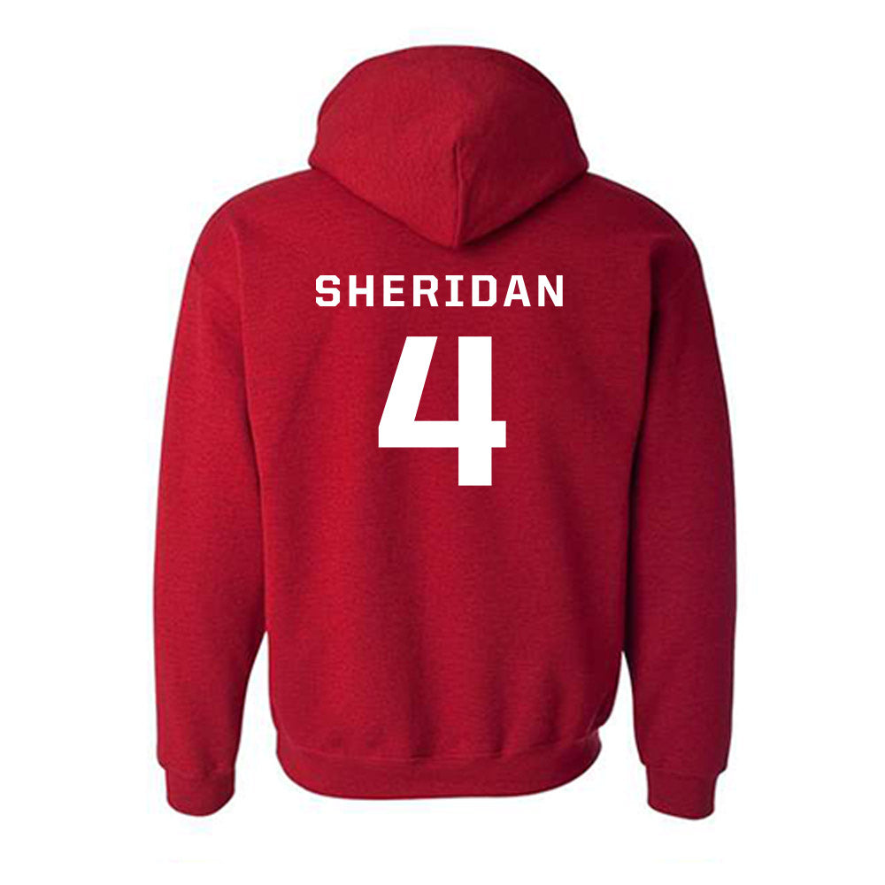 New Mexico - NCAA Football : Jayden Sheridan - Classic Fashion Shersey Hooded Sweatshirt-1