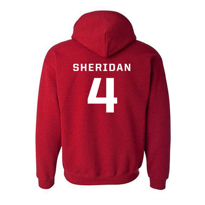 New Mexico - NCAA Football : Jayden Sheridan - Classic Fashion Shersey Hooded Sweatshirt-1