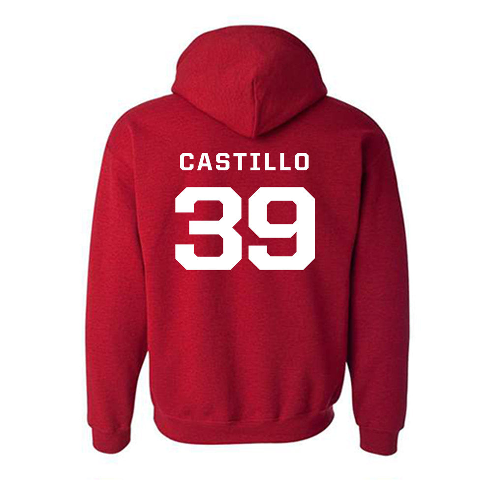 New Mexico - NCAA Baseball : Ryan Castillo - Classic Fashion Shersey Hooded Sweatshirt-1
