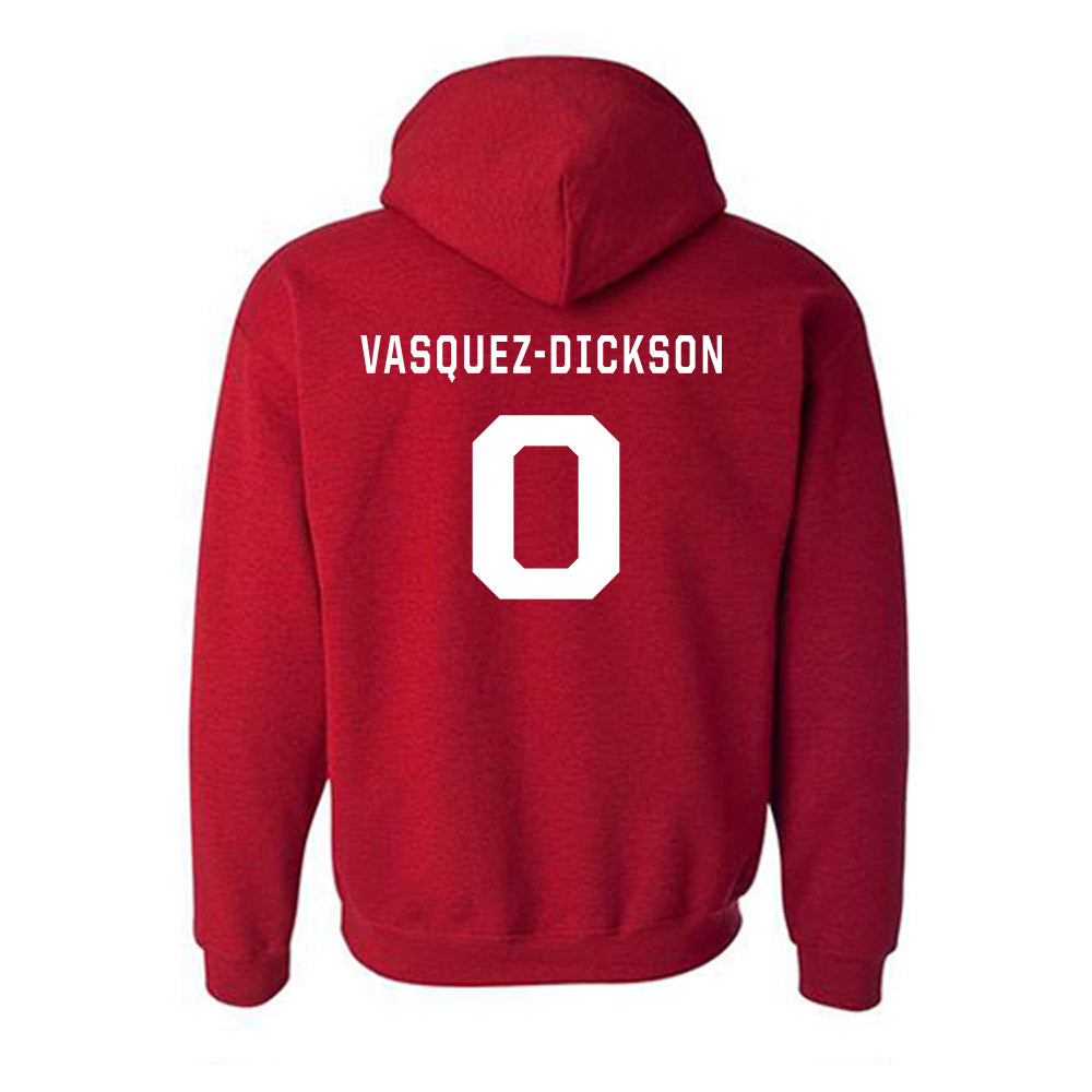 New Mexico - NCAA Softball : DeNae Vasquez-Dickson - Classic Fashion Shersey Hooded Sweatshirt-1