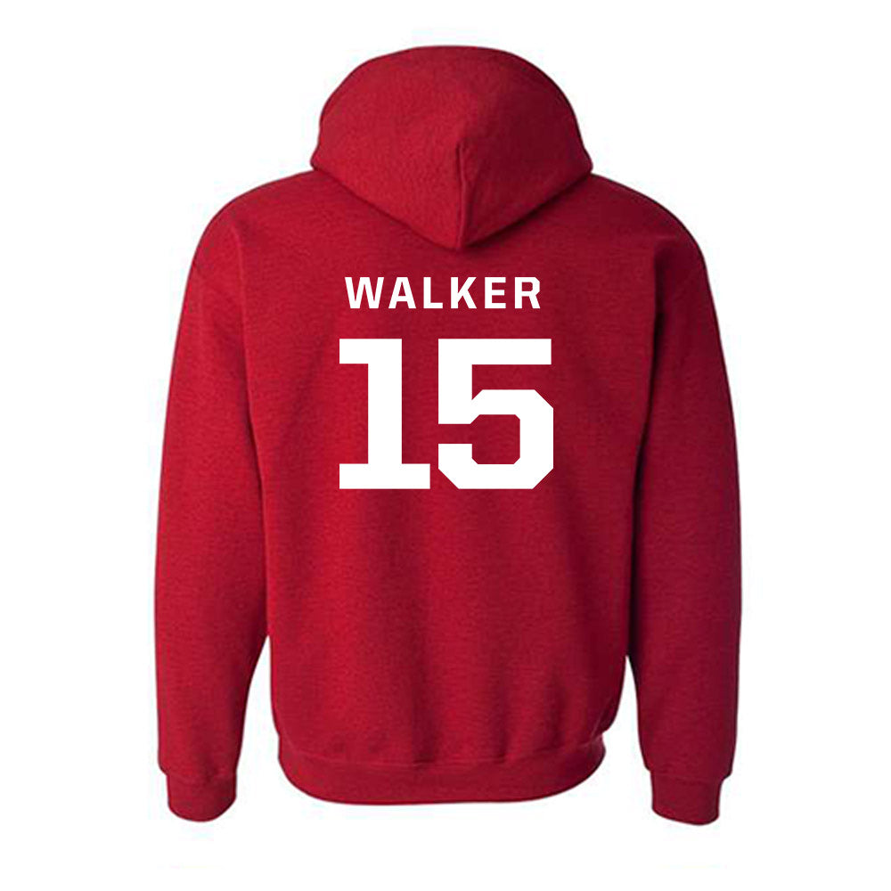 New Mexico - NCAA Baseball : Khalil Walker - Classic Fashion Shersey Hooded Sweatshirt-1