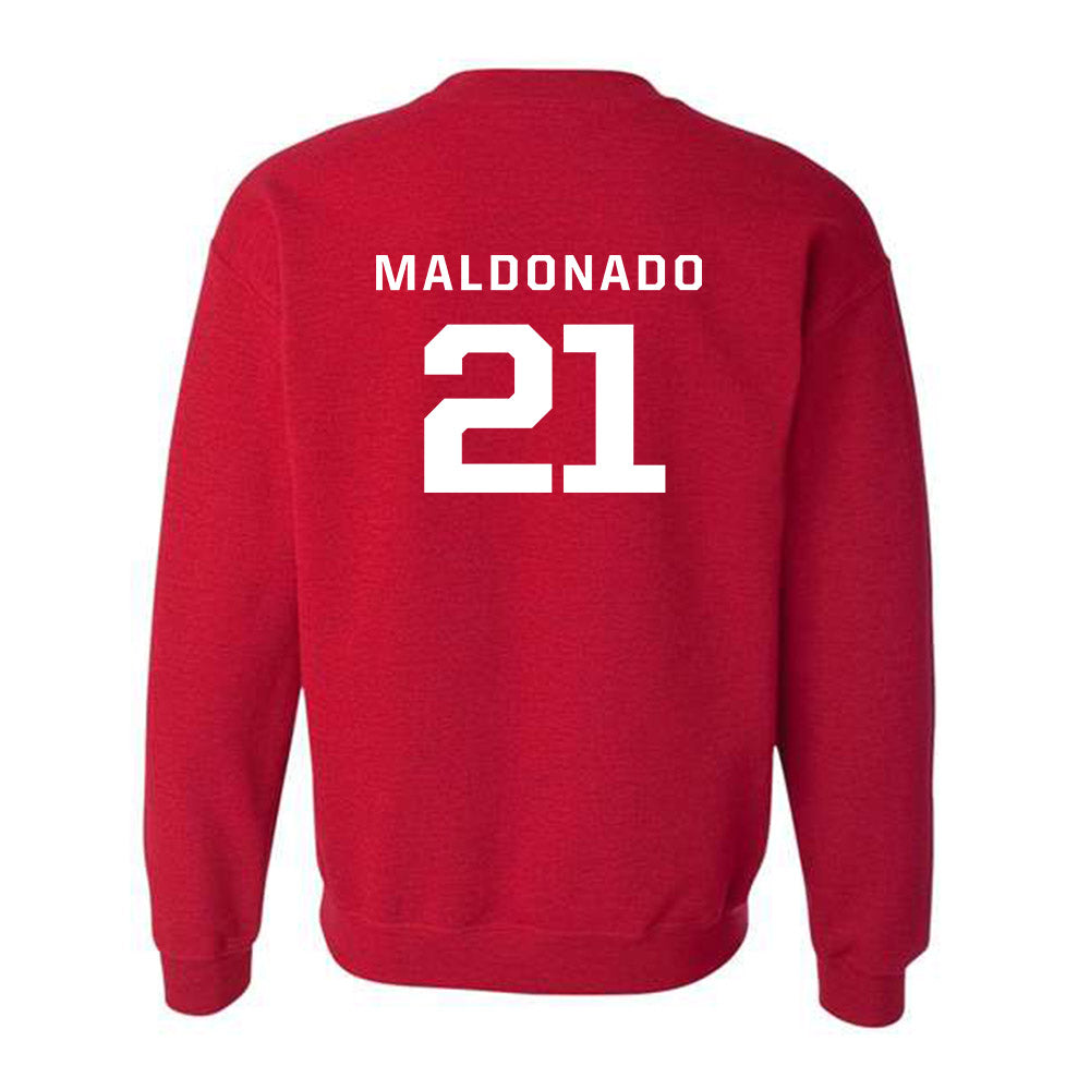 New Mexico - NCAA Football : Jacob Maldonado - Classic Fashion Shersey Crewneck Sweatshirt-3