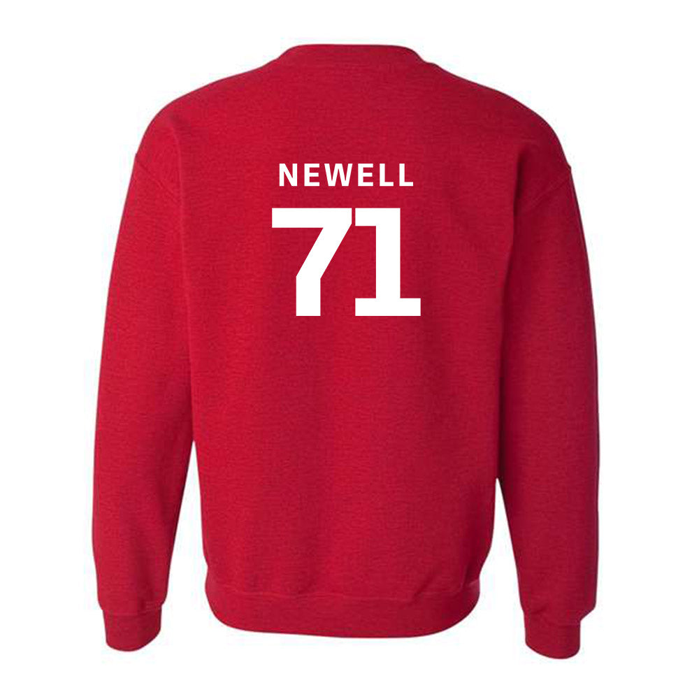 New Mexico - NCAA Football : Danzel Newell - Classic Fashion Shersey Crewneck Sweatshirt-3