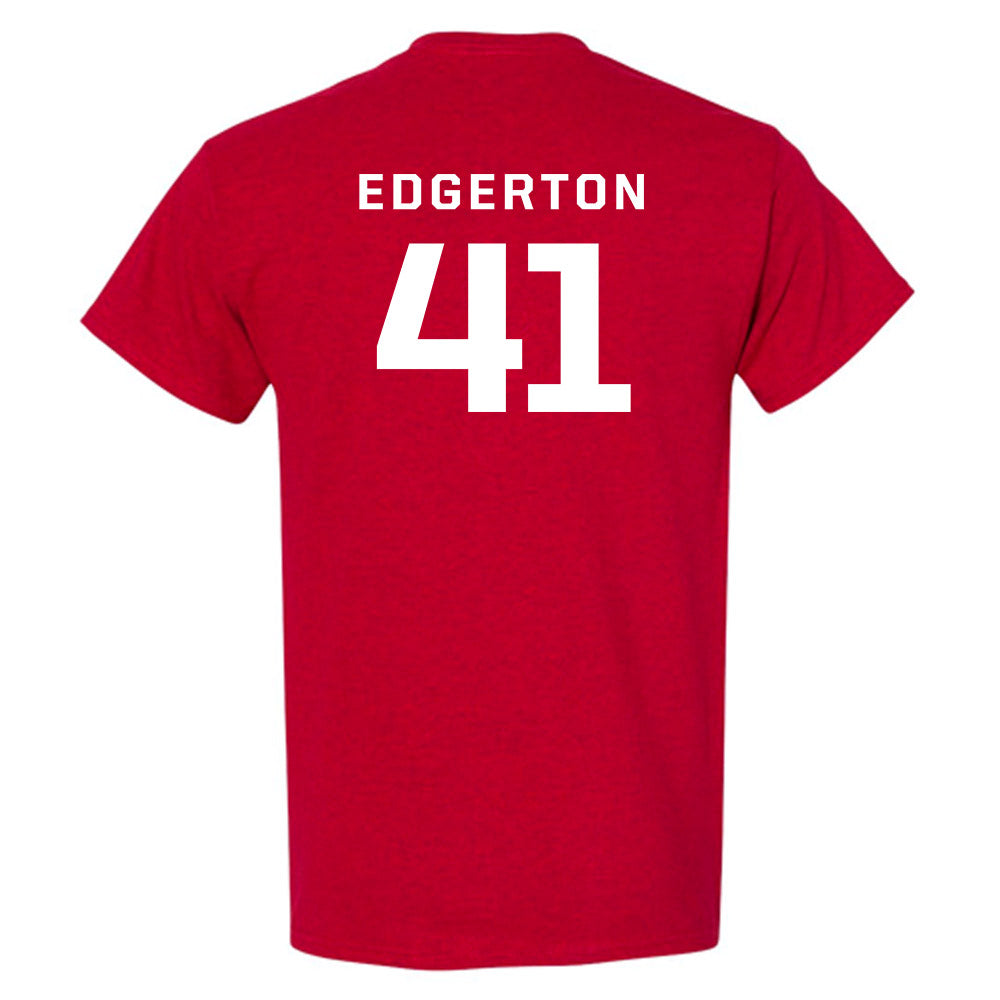 New Mexico - NCAA Baseball : Seth Edgerton - Classic Fashion Shersey T-Shirt-1
