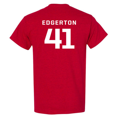 New Mexico - NCAA Baseball : Seth Edgerton - Classic Fashion Shersey T-Shirt-1