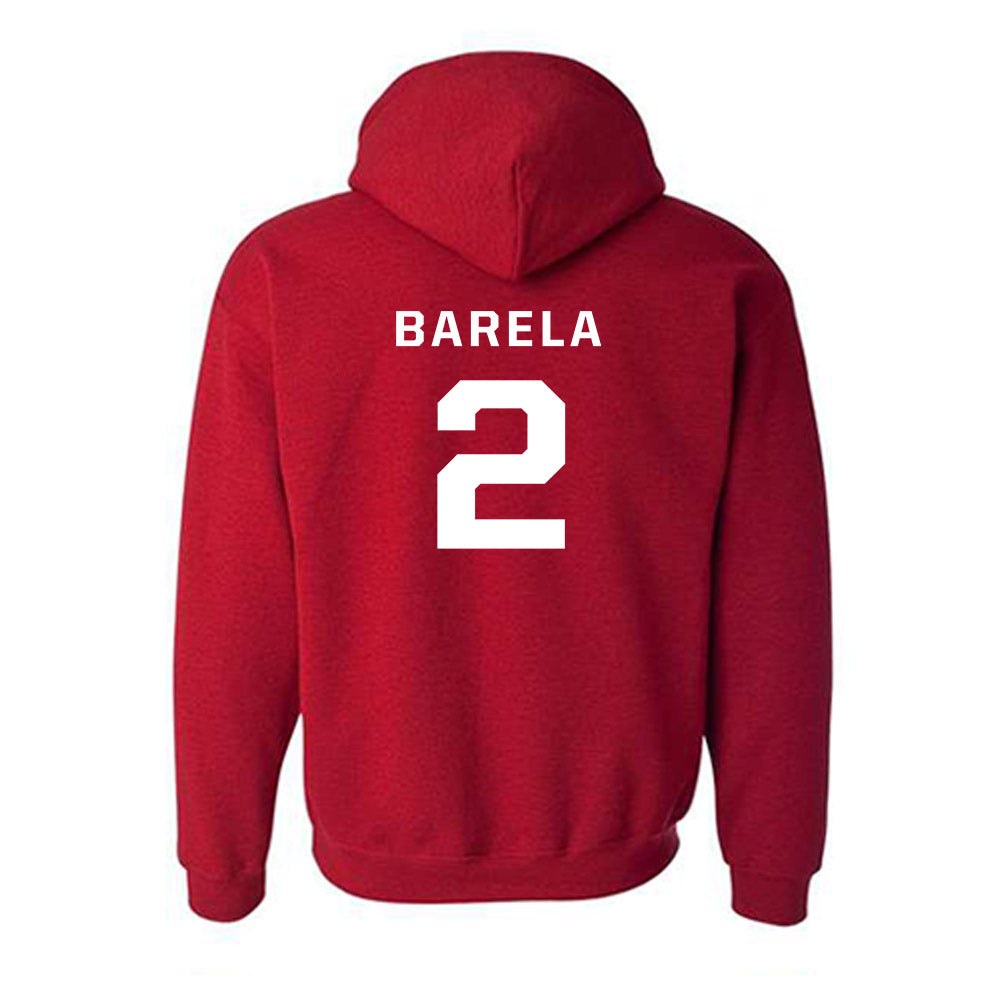 New Mexico - NCAA Softball : Caprice Barela - Classic Fashion Shersey Hooded Sweatshirt-1