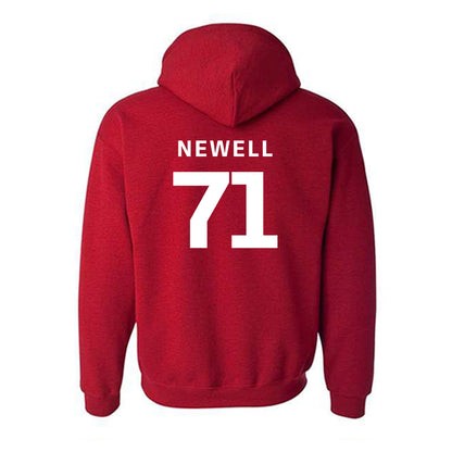 New Mexico - NCAA Football : Danzel Newell - Classic Fashion Shersey Hooded Sweatshirt-1