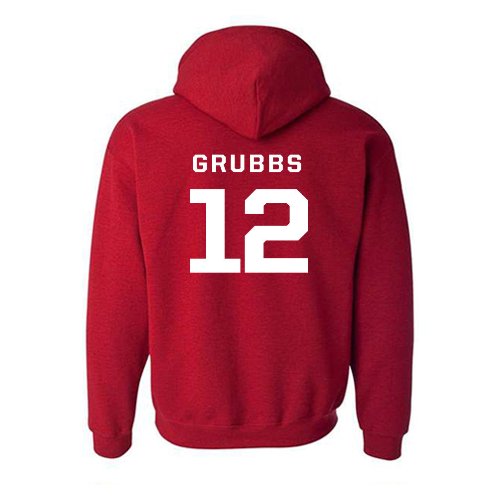 New Mexico - NCAA Baseball : Talor Grubbs - Classic Fashion Shersey Hooded Sweatshirt-1