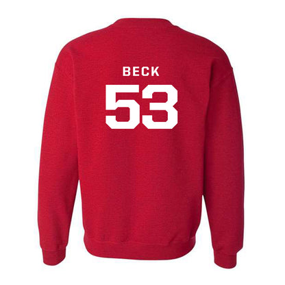 New Mexico - NCAA Football : Caden Beck - Classic Fashion Shersey Crewneck Sweatshirt-2