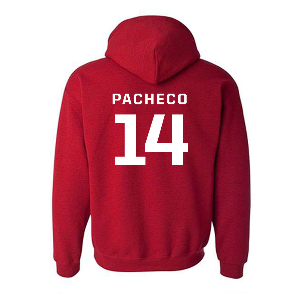 New Mexico - NCAA Softball : Mya Pacheco - Classic Fashion Shersey Hooded Sweatshirt-1