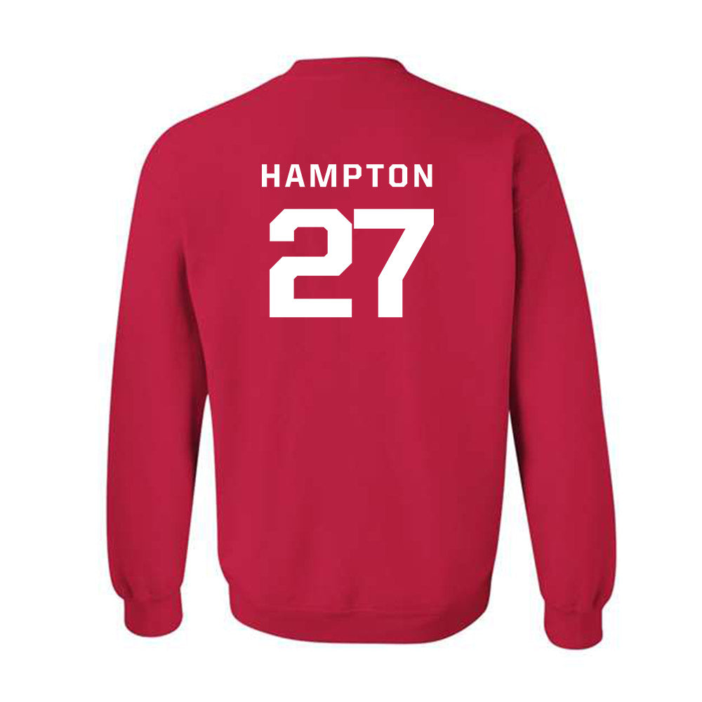 New Mexico - NCAA Football : Brannon Hampton - Classic Fashion Shersey Crewneck Sweatshirt-2