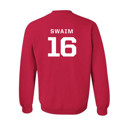 New Mexico - NCAA Football : Mercury Swaim - Classic Fashion Shersey Crewneck Sweatshirt-2