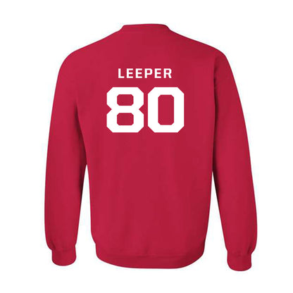 New Mexico - NCAA Football : Max Leeper - Classic Fashion Shersey Crewneck Sweatshirt-3