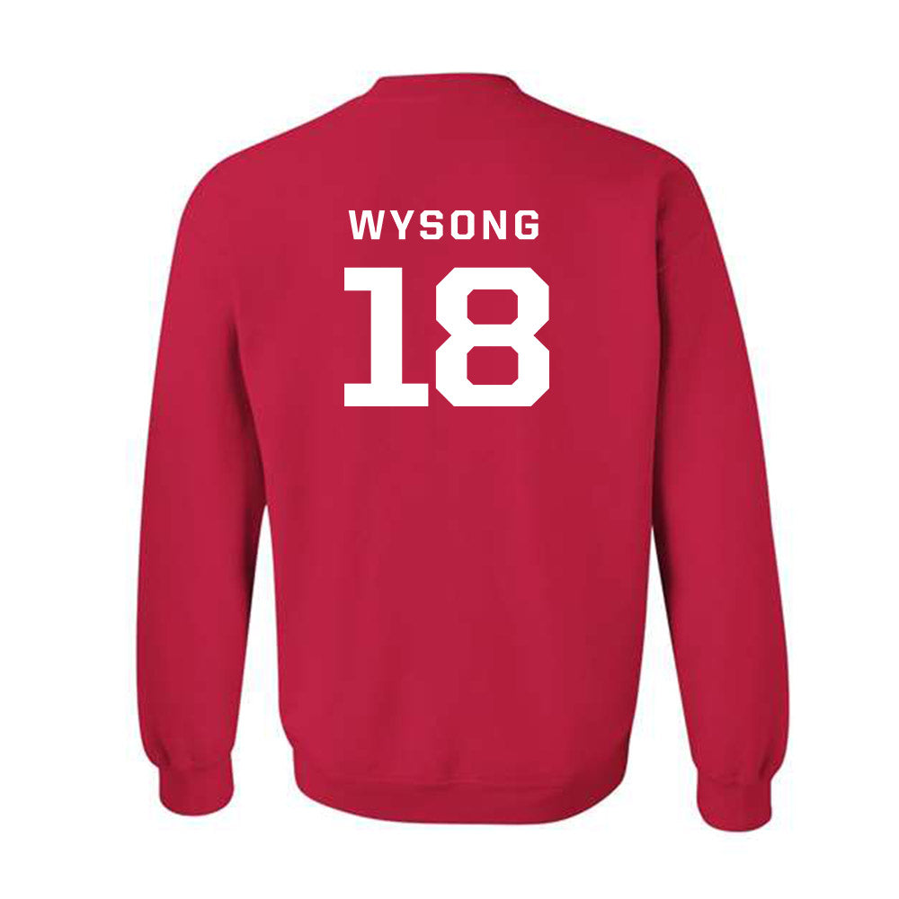 New Mexico - NCAA Football : Evan Wysong - Classic Fashion Shersey Crewneck Sweatshirt-2
