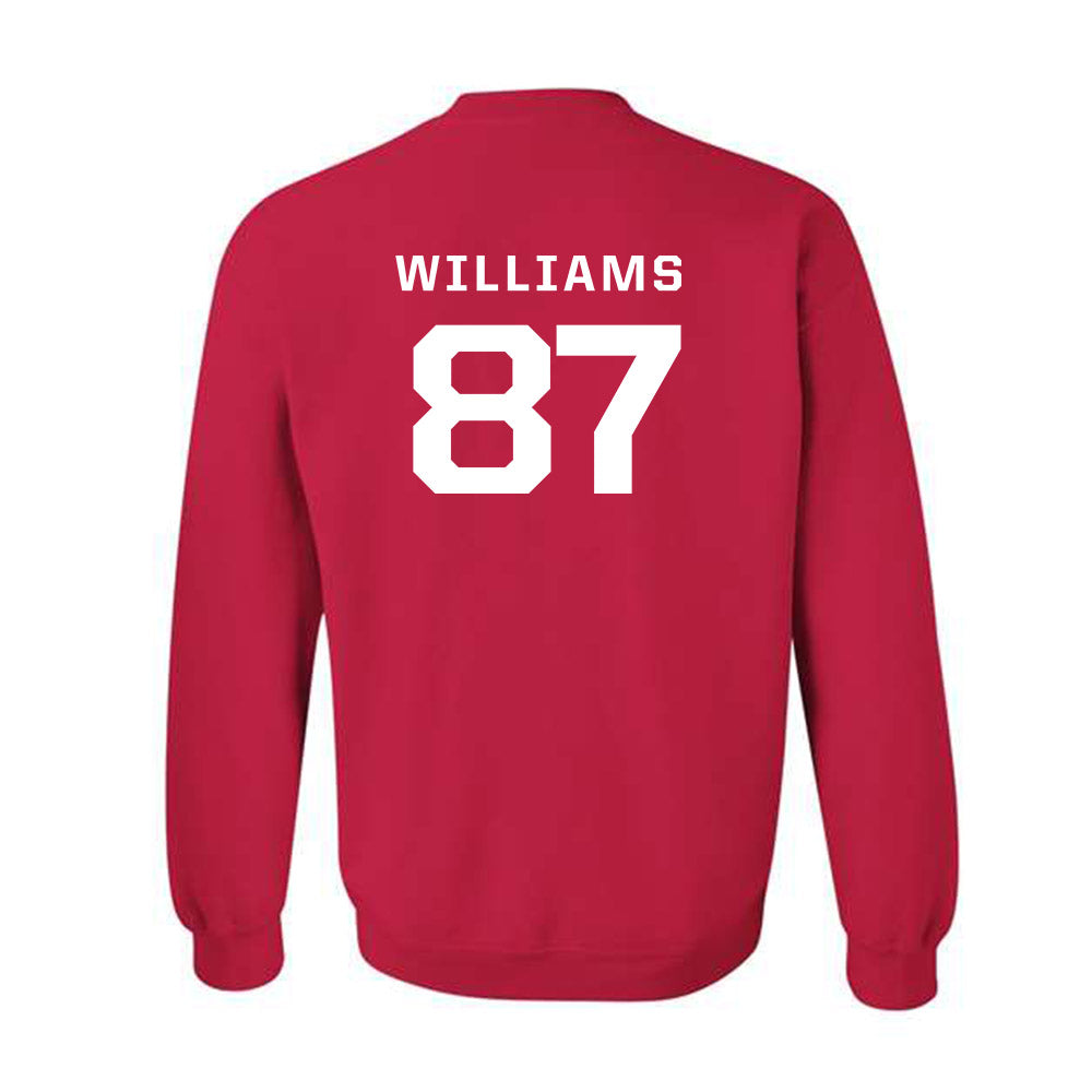 New Mexico - NCAA Football : Abraham Williams - Classic Fashion Shersey Crewneck Sweatshirt-3