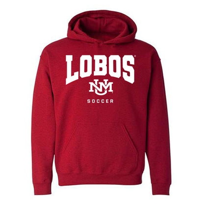 New Mexico - NCAA Women's Soccer : Kylee Mackey - Classic Fashion Shersey Hooded Sweatshirt-0