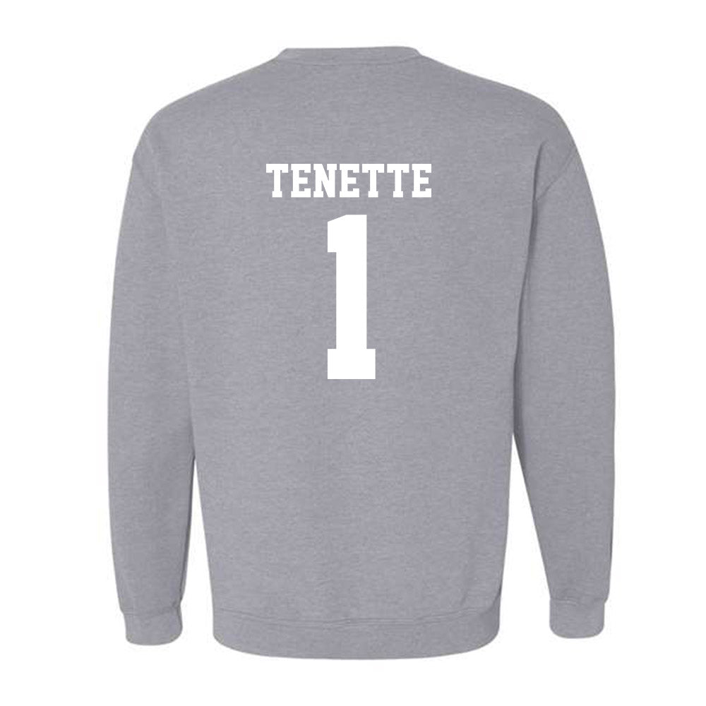 New Mexico - NCAA Men's Basketball : Uriah Tenette - Classic Fashion Shersey Crewneck Sweatshirt-1