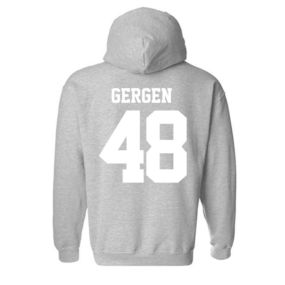 New Mexico - NCAA Baseball : Jacob Gergen - Classic Fashion Shersey Hooded Sweatshirt-1