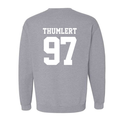 New Mexico - NCAA Football : Cody Thumlert - Classic Fashion Shersey Crewneck Sweatshirt-1