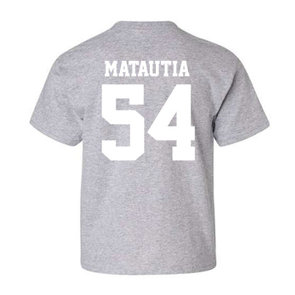 New Mexico - NCAA Football : Jojo Matautia - Classic Fashion Shersey Youth T-Shirt-1