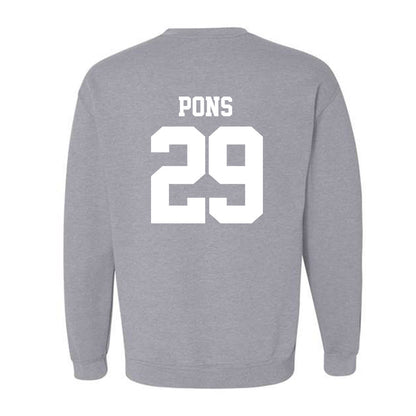 New Mexico - NCAA Men's Basketball : Timeo Pons - Classic Fashion Shersey Crewneck Sweatshirt-1