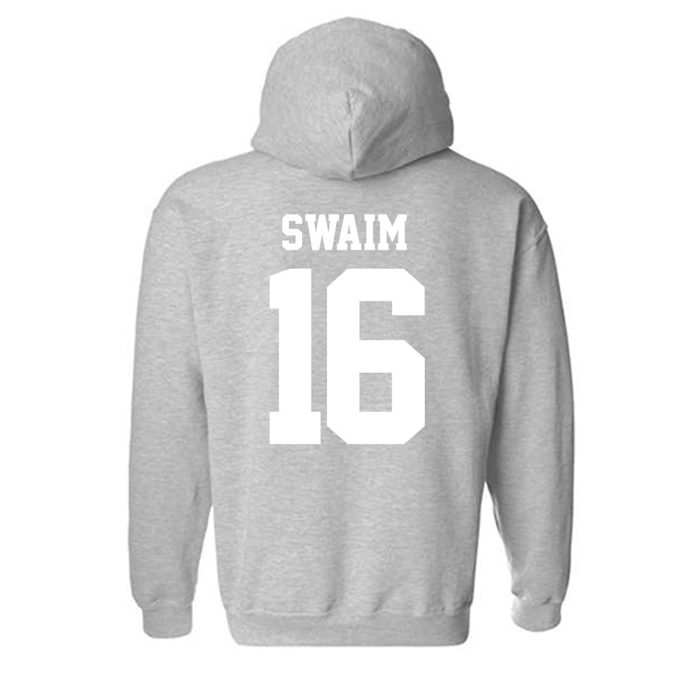 New Mexico - NCAA Football : Mercury Swaim - Classic Fashion Shersey Hooded Sweatshirt-1