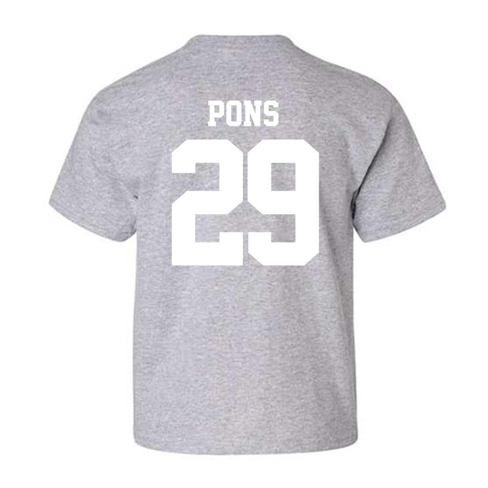 New Mexico - NCAA Men's Basketball : Timeo Pons - Classic Fashion Shersey Youth T-Shirt-1