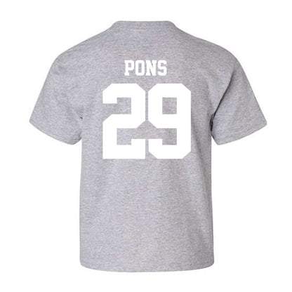 New Mexico - NCAA Men's Basketball : Timeo Pons - Classic Fashion Shersey Youth T-Shirt-1