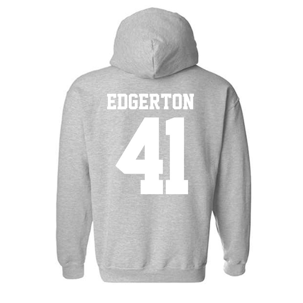 New Mexico - NCAA Baseball : Seth Edgerton - Classic Fashion Shersey Hooded Sweatshirt-1
