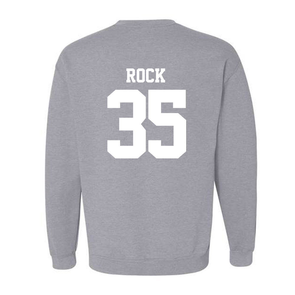 New Mexico - NCAA Men's Basketball : JT Rock - Classic Fashion Shersey Crewneck Sweatshirt-1
