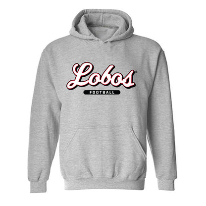 New Mexico - NCAA Football : Broden Schmidt - Classic Fashion Shersey Hooded Sweatshirt-0