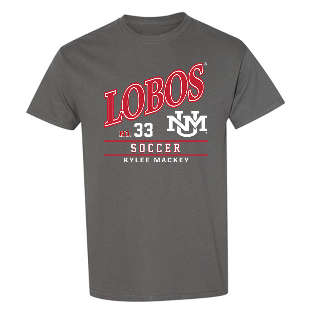 New Mexico - NCAA Women's Soccer : Kylee Mackey - Classic Fashion Shersey T-Shirt-0