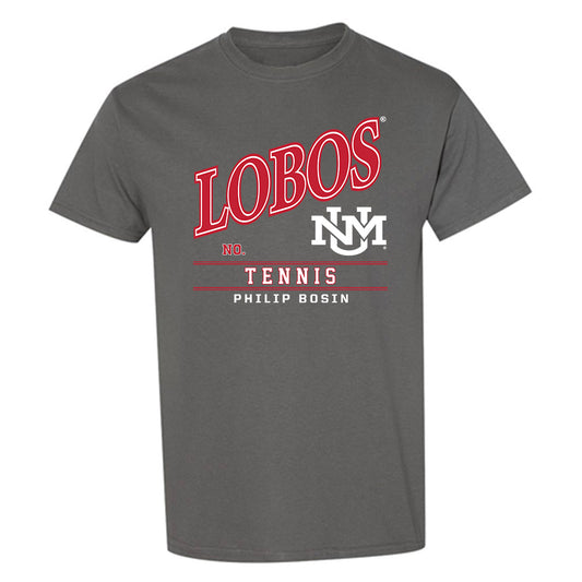 New Mexico - NCAA Men's Tennis : Philip Bosin - T-Shirt-0