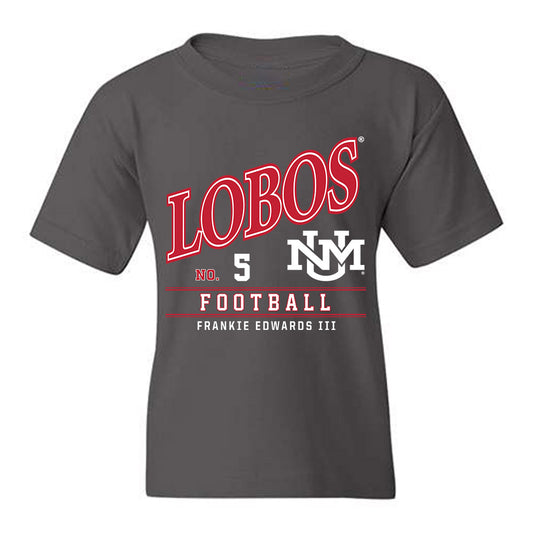 New Mexico - NCAA Football : Frankie Edwards III - Youth T-Shirt-0