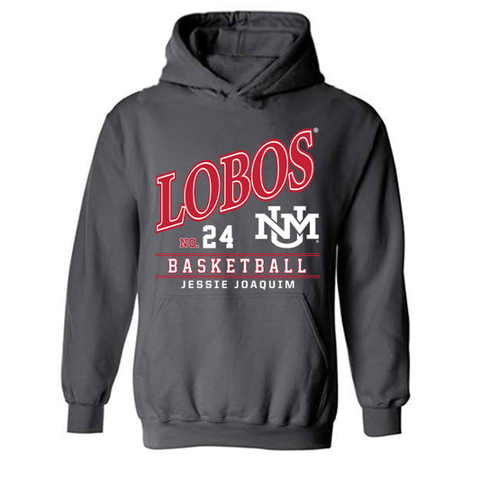 New Mexico - NCAA Women's Basketball : Jessie Joaquim - Hooded Sweatshirt-0