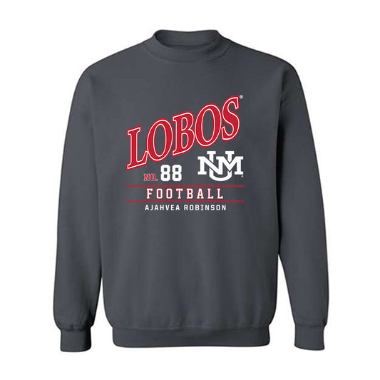 New Mexico - NCAA Football : Ajahvea Robinson - Crewneck Sweatshirt-0