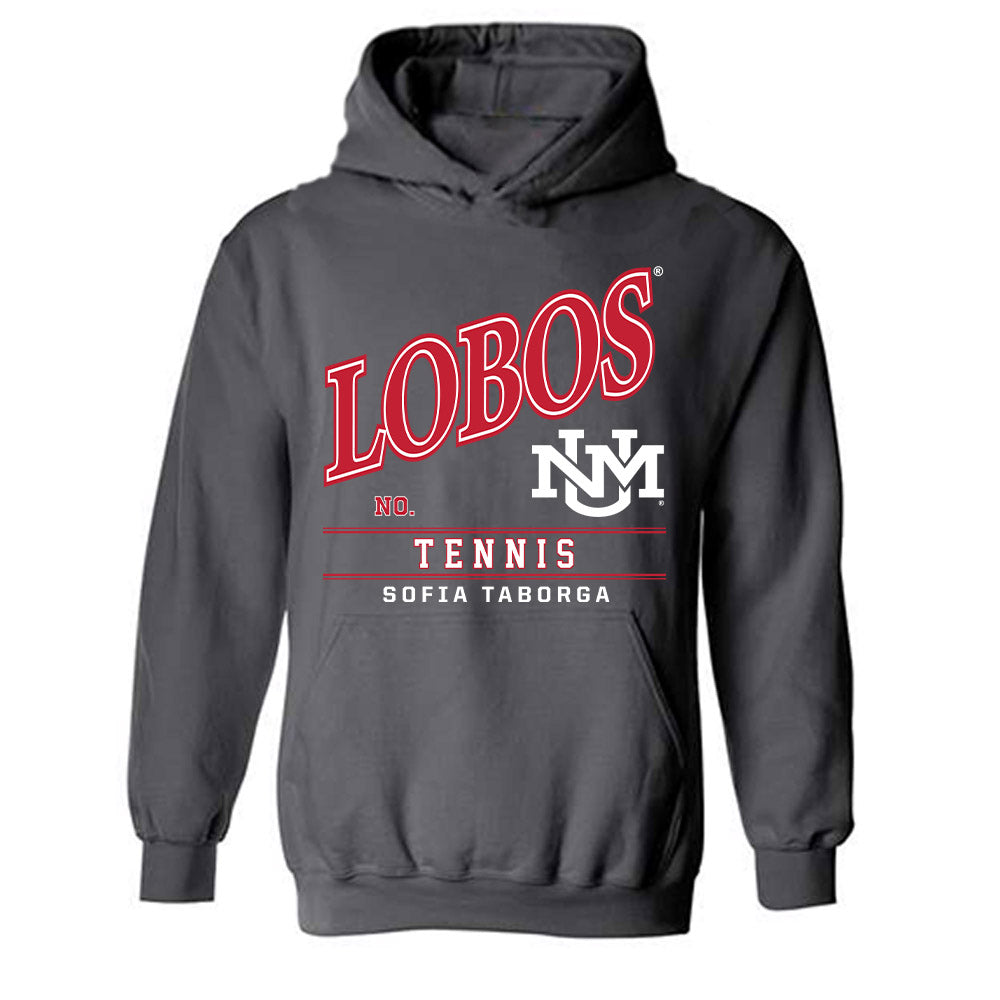 New Mexico - NCAA Women's Tennis : Sofia Taborga - Hooded Sweatshirt-0