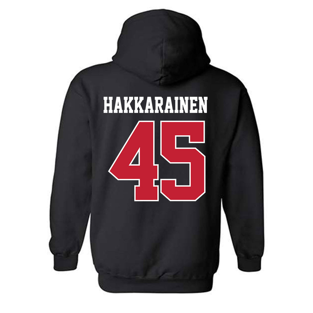 New Mexico - NCAA Women's Basketball : Lilli Hakkarainen - Classic Fashion Shersey Hooded Sweatshirt-1