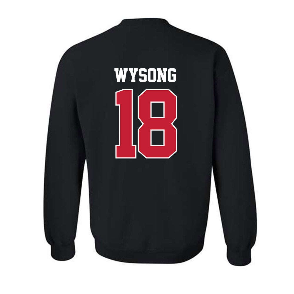 New Mexico - NCAA Football : Evan Wysong - Classic Fashion Shersey Crewneck Sweatshirt-1