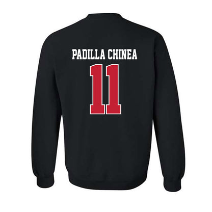 New Mexico - NCAA Women's Basketball : Nayli Padilla Chinea - Classic Fashion Shersey Crewneck Sweatshirt-1