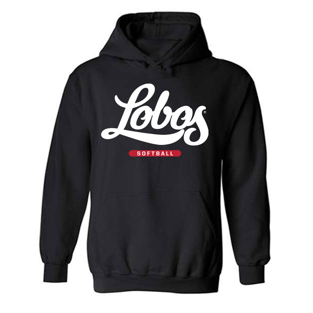 New Mexico - NCAA Softball : Mya Pacheco - Classic Fashion Shersey Hooded Sweatshirt-0